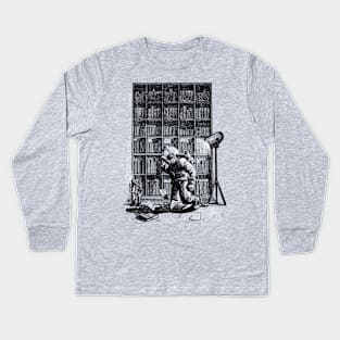 Reading time Kids Long Sleeve T-Shirt